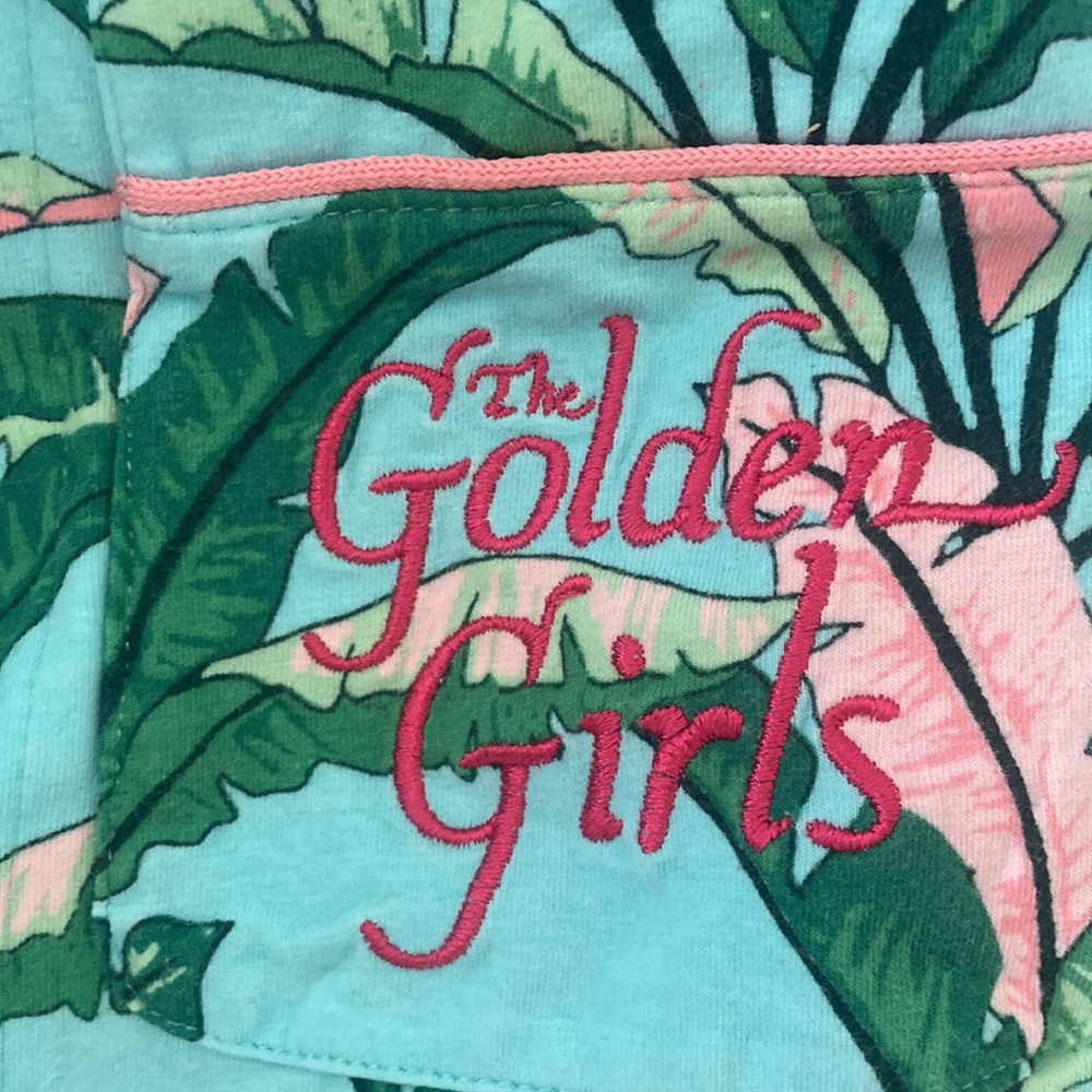 Bedhead Pajamas The Golden Girls RARE 3X organic cotton palm print 2 pc set - Picture 4 of 10
